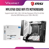 MSI MPG B760I EDGE WIFI ITX Motherboard | Intel LGA1700 B760 | DDR5 7200MHz | PCIe 5.0 | WiFi 6E