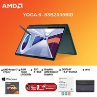 LENOVO YOGA 6 83B20056ID 13.3 R7-7730U 16GB 512GB SSD W11 TEAL