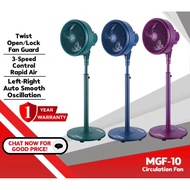 Milux Gale Fan MGF-10 , Kipas with 3-Speed Control