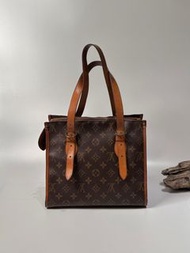 LOUIS VUITTON LV vintage 日本二手 中古復古古董 經典老花 托特包 肩背包 側背包