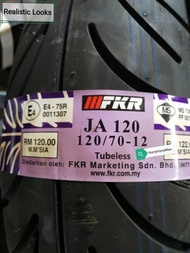 FKR JA120 120/70-12 Tubeless Tyre