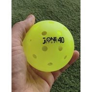 Genuine J.One Sport Super Durable Pickleball Set 40 holes, combo Tube of 3 balls, Bag of 3 or 6 ball
