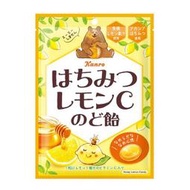+東瀛go+ KANRO 甘樂 蜂蜜檸檬風味糖 75g 硬糖 喉糖 潤喉糖 果汁糖 蜂蜜糖 金合歡蜂蜜 日本原裝進口