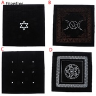 Fitow Altar Tarots Cloth Pentacle Tarots Game Tablecloth Board Game Playing Card Mat Free