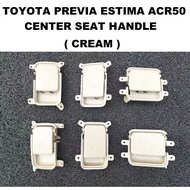 🇯🇵🇯🇵 Center Seat Handle Toyota Previa Estima ACR50 Middle Seat Handle Cream Color Ori Japan Used