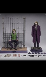 Inart joker 植髪版 （全新現貨啡盒冇開封 ）Queen Studios Hot Toys Hottoys Batman The Dark Knight The Joker 蝙蝠俠 小丑 (
