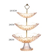 (จัดส่งไวจากไทย) ชั้นวางขนม 3 ชั้น ใช้เป็นชั้นวางโชว์อาหาร ใช้เป็นพานขันหมาก พานแหวน พานดอกไม้ ก็สวยงาม เหมาะสำหรับ ร้านอาหาร คาเฟ่