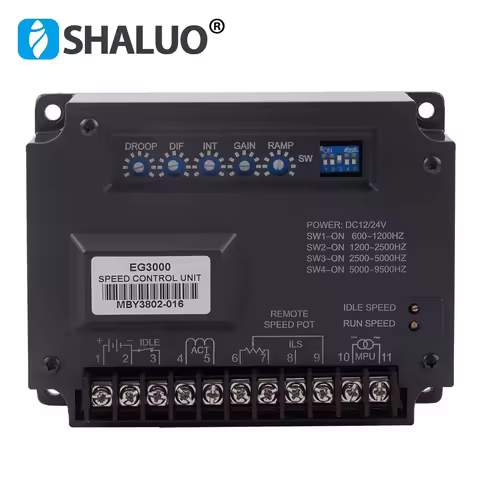 EG3000 EG2000 Generator Engine Governor Speed Controller Module Regulator Electronic Control Panel B