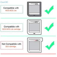 Cool3C 6 In 1 Portable 3DS Game Storage Case NDS Box 2DS Game Card Holderpatible With DS Lite NDSL N