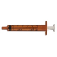 BD Oral Dispensing Syringe 3ml Amber With Tip Cap ( 5 Piece )