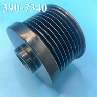 C4.4 C6.6 Engine 390-7340 Groove Alternator Pulley 3907340 for CAT Backhoe Loader 416E 420E 422E 444