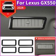 For Lexus GX550 550h 2024 Car Roof Air Conditioning Vent Decoration Frame GX 550 Interior upgraded A