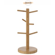 Ostbit bamboo mug legs, mug holder, glass holder, glass storage, glass rack, multi-purpose rack, bam