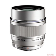奧林巴斯 Olympus 75mm/f1.8微單相機鏡頭75 1.8專業人像75mmF1.8