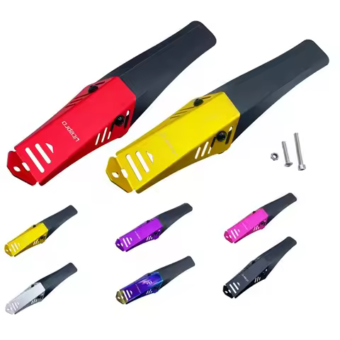 Litepro 14 16 Inch Folding Bike Fender Aluminum Alloy-Plastic Front Rear Universal Bicycle Fenders U