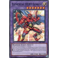 Yugioh Card - DI01-AE027 - Elemental HERO Sunrise
