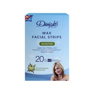 Dimples Wax Facial Strips Sensitive