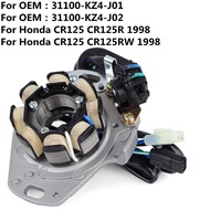 Magneto Stator Coil For Honda CR125 CR125R CR125RW 1998 31100-KZ4-J01 31100-KZ4-J02  CR 125 125R