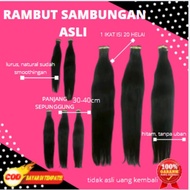 Original Hair Extension (human) Sepunggung / Hair Extension