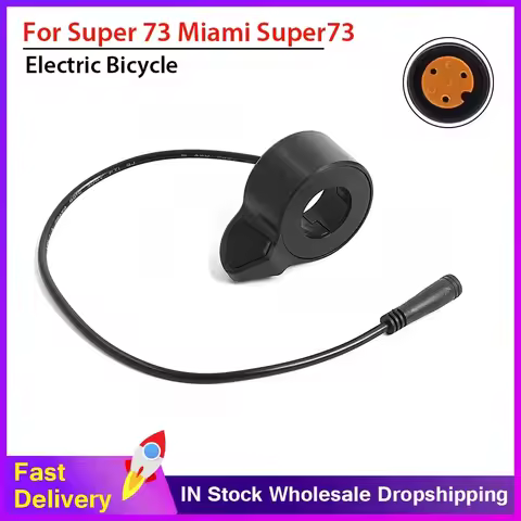 Finger Accelerator Super73 ZX RX Gas Trigger for Scooter Super 73 Miami Super73 Ebike Thumb Throttle