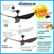 Fanco Huracan 52" DC Ceiling Fan with Remote