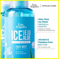 ◵ ◬ ▥ Ever Organics Ice Jeju Aloe Face Mist / Ever Organics Aloe Vera Face Mist / Ever Organics Fac