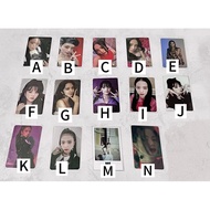 BLACKPINK JISOO PHOTOCARD