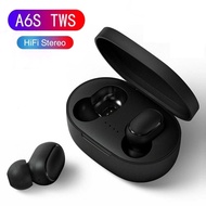 Wireless Earbuds A6S TWS Bluetooth 5.0 Earphones For Xiaomi Redmi Stereo Headsets Waterproof Noise Cancelling