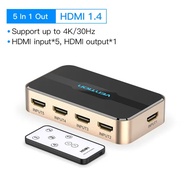 VENTION HDMI SWITCHER 5 IN 1 OUT HDMI SWITCH SELECTOR 5 PORTS