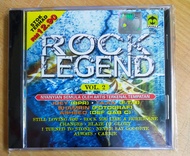 Rock Legend Vol.2 CD Lagu-Lagu English Rock Classic Nyanyian Artist Tempatan