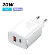 Baseus 30W USB Type C Charger Quick Charge For iPhone 14 13 12 Pro Max Samsung Xiaomi QC 3.0 PD 20W