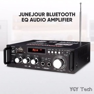 Bluetooth Mixer EQ Audio Amplifier Karaoke Home Theater FM Radio 600W