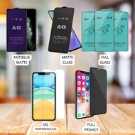 REDMI 12C,12,10C,10A,10,9T,9C,9A,9 9H CLEAR/MATTE/ANTIBLUEMATTE/FULLPRIVACY/FULL CLEAR TEMPERED GLAS