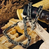 【銀鍊系列】巴洛克藤蔓項鍊/粗版/手作純銀