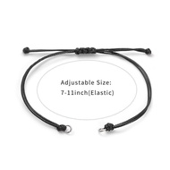 Jewelry Taiwan Wax Thread Hand-woven Bracelet Multicolor Rope Braid Friendship Bracelet 6.5A4