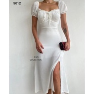 Yuri DRESS//SIDE SPLIT DRESS//WOMEN'S DRESS BIG SIZE