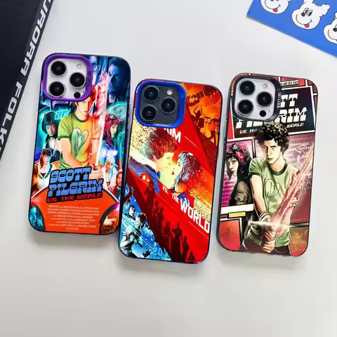 Comedy Film Scott Pilgrim VS The World Phone Case For IPhone 17 16 15 14 13 Pro 12 11 Pro Max PLUS C