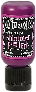 Dylusions Shimmer Paint 1oz-Funky Fuchsia -DYU-74427