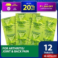 Unilab Skelan 220 mg 12 Tablets - Fast and Long-Lasting Relief From Pain Due To Arthritis, Gout, and