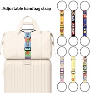 [Luggage Binding Connection Rope Anti-slip Packing Belt Widened Elasticity] Cartoon Strap Can Be Con