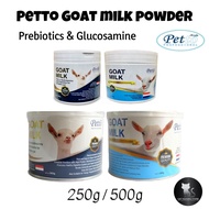 Petto Goat Milk With Multivitamins &amp; Prebiotics / Glucosamine For Cats &amp; Dogs (250g / 500g)