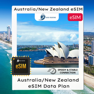 【eSIM】Australia New Zealand eSIM (Daily 1GB - 3GB) Unlimited Data eSIM Plan | GOGO ROAMING Travel eS