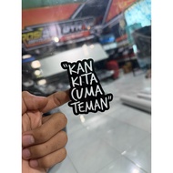 Just our friend stickers obu sticker motorcycle sticker