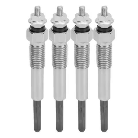 4PCS Auto Diesel Heater Glow Plug 9825119780 Replacement for ISUZU C240 C190 C201 C221 4BA1 D500 4FA