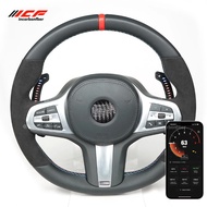 ICF Carbon Fiber LED Magnetic Paddle Shifters For BMW 1 3 5 7 8 M Series X3 X5 G15 F40 G20 G30 G01 G