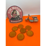 MATA ROUND CAT EYE 4cm UNIVERSAL MOTORCYCLE CAT EYE SPEARPART MOTORCYCLE BANDUNG CITY MOTORCYCLE ACC