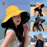 SOREN Bucket Hat Outdoor Sunscreen Portable Anti-UV Panama Hat Sun Hat