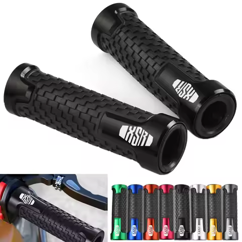 Motorcycle Grips Non-slip Rubber Handlebar Handle Grip Comfort For Yamaha XSR155 XSR900 XSR700 XSR 1