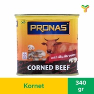 Pronas Corned Beef Mashroom 340 Grams Corned Beef Halal Corned Beef