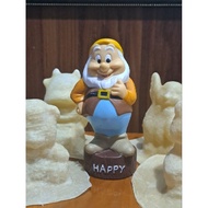 F51 Coloring Doll Mold Rubber Type Plaster Happy Lover Pattern Size 5.5 Inches